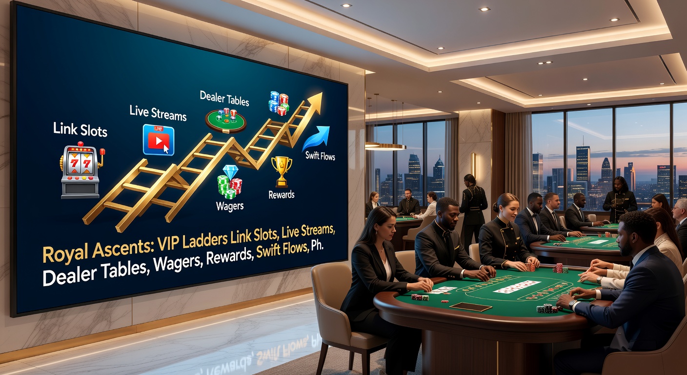 Dynamic live dealer table with VIP ladder overlay, showing streaming tech, wager interfaces, and shield icons for player safety